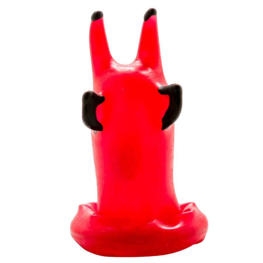 CONDOMERIE - PRESERVATIVI NOVITÀ DIPINTI A MANO RED DEVIL