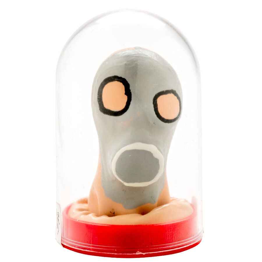 CONDOMERIE - PRESERVATIVI NOVITÀ DIPINTI A MANO MASCHERA ANTIGAS