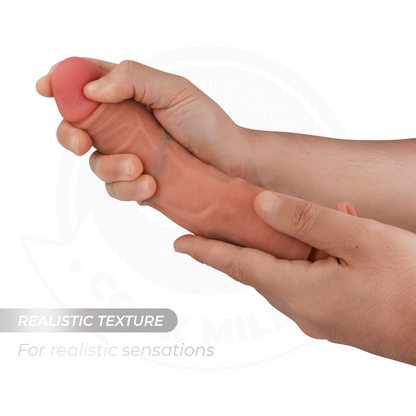 COCK MILLER - HYPER-REALISTIC DILDO WITH SUCTION CUP AND REMOTE CONTROL THRUSTING 21.5 CM