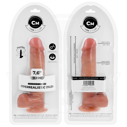 COCK MILLER - HYPER-REALISTIC ARTICULATING DILDO 19.3 CM