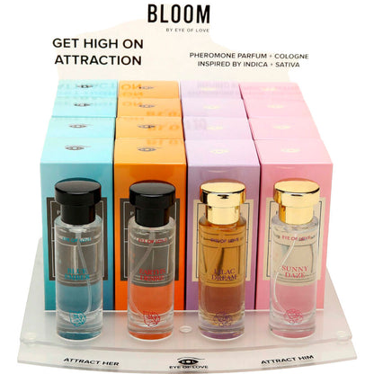 EYE OF LOVE - BLOOM 4X4 PERFUME DISPLAY 30 ML