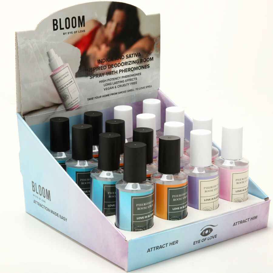 EYE OF LOVE - BLOOM SPRAY PER AMBIENTI 4X4 DISPLAY