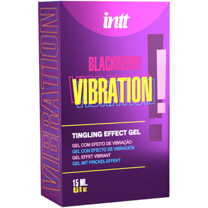 INTT RELEASES - VIBRANT LIQUID GEL BLACKBERRY FLAVOR 15 ML