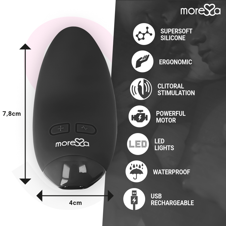 MORESSA - BLOSSOM BLACK VIBRATOR - 8