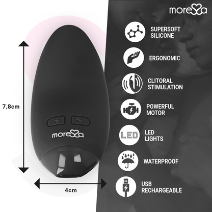 MORESSA - BLOSSOM BLACK VIBRATOR - 8