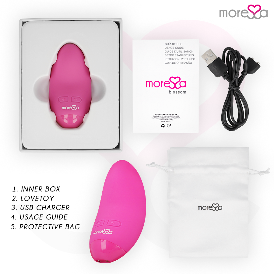 MORESSA - BLOSSOM PINK VIBRATOR - 8