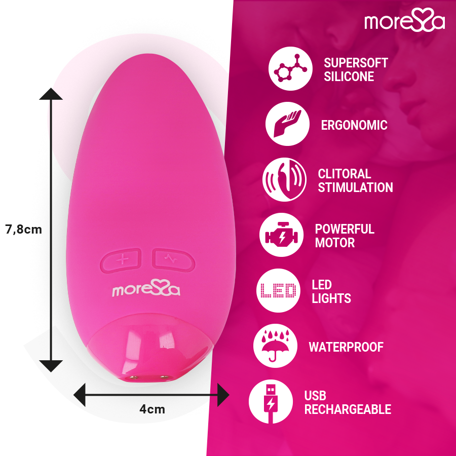 MORESSA - BLOSSOM PINK VIBRATOR - 3
