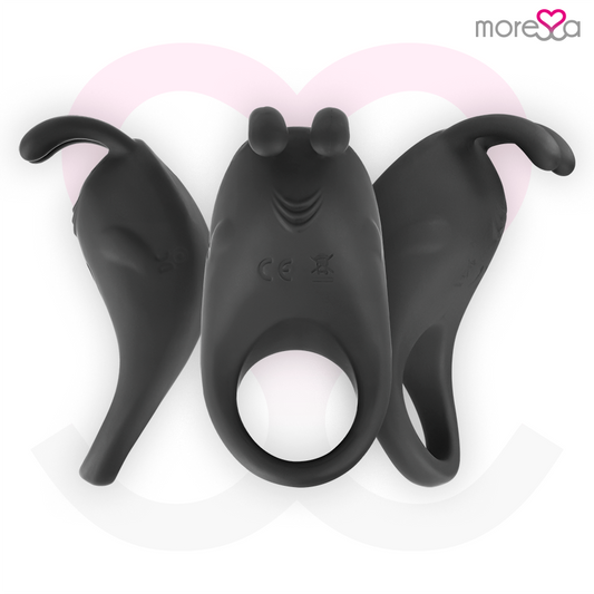 MORESSA - BRAD PREMIUM SILICONE RICARICABILE NERO - Secretroomsexyshop