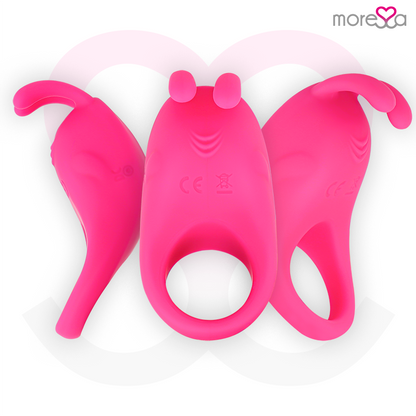 MORESSA - BRAD PREMIUM SILICONE RECHARGEABLE PINK - 1