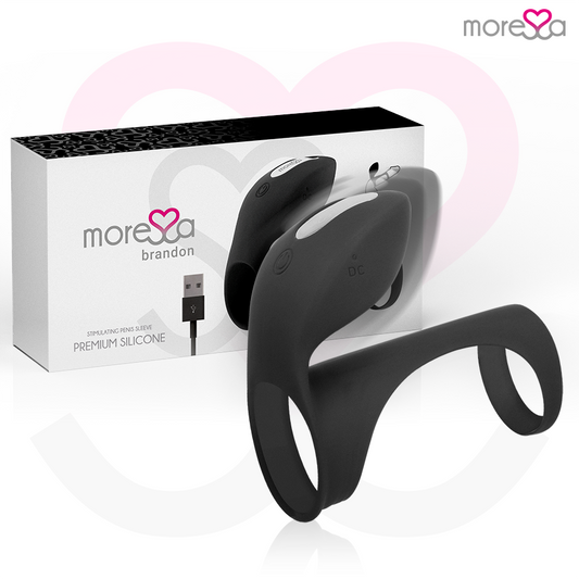 MORESSA - BRANDON VIBRATOR RING WITH COVER - 1