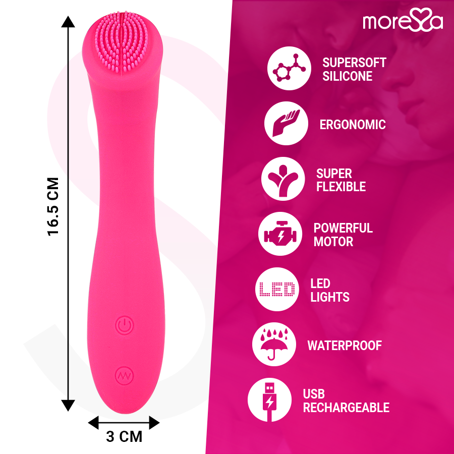 MORESSA - CELSO PREMIUM RECHARGEABLE SILICONE