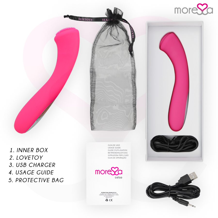 MORESSA - CELSO PREMIUM RECHARGEABLE SILICONE