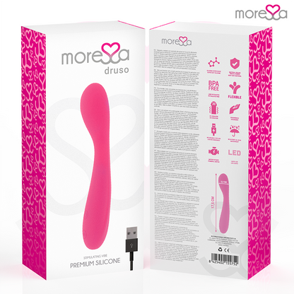 MORESSA - DRUSO PREMIUM RECHARGEABLE SILICONE