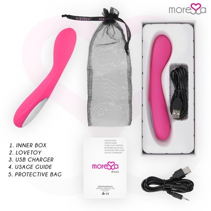 MORESSA - DRUSO PREMIUM RECHARGEABLE SILICONE