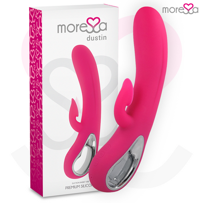 MORESSA - DUSTIN CLITORIAL STIMULATING WAVES AND POWERFUL VIBRATION PREMIUM SILICONE RECHARGEABLE - 1