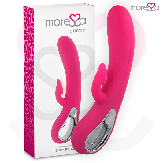 MORESSA - DUSTIN CLITORIAL STIMULATING WAVES AND POWERFUL VIBRATION PREMIUM SILICONE RECHARGEABLE - 1