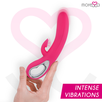 MORESSA - DUSTIN CLITORIAL STIMULATING WAVES AND POWERFUL VIBRATION PREMIUM SILICONE RECHARGEABLE - 5
