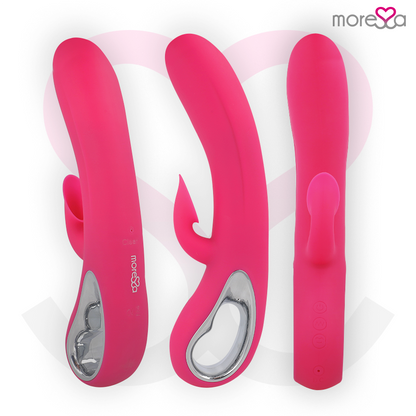 MORESSA - DUSTIN CLITORIAL STIMULATING WAVES AND POWERFUL VIBRATION PREMIUM SILICONE RECHARGEABLE - 4