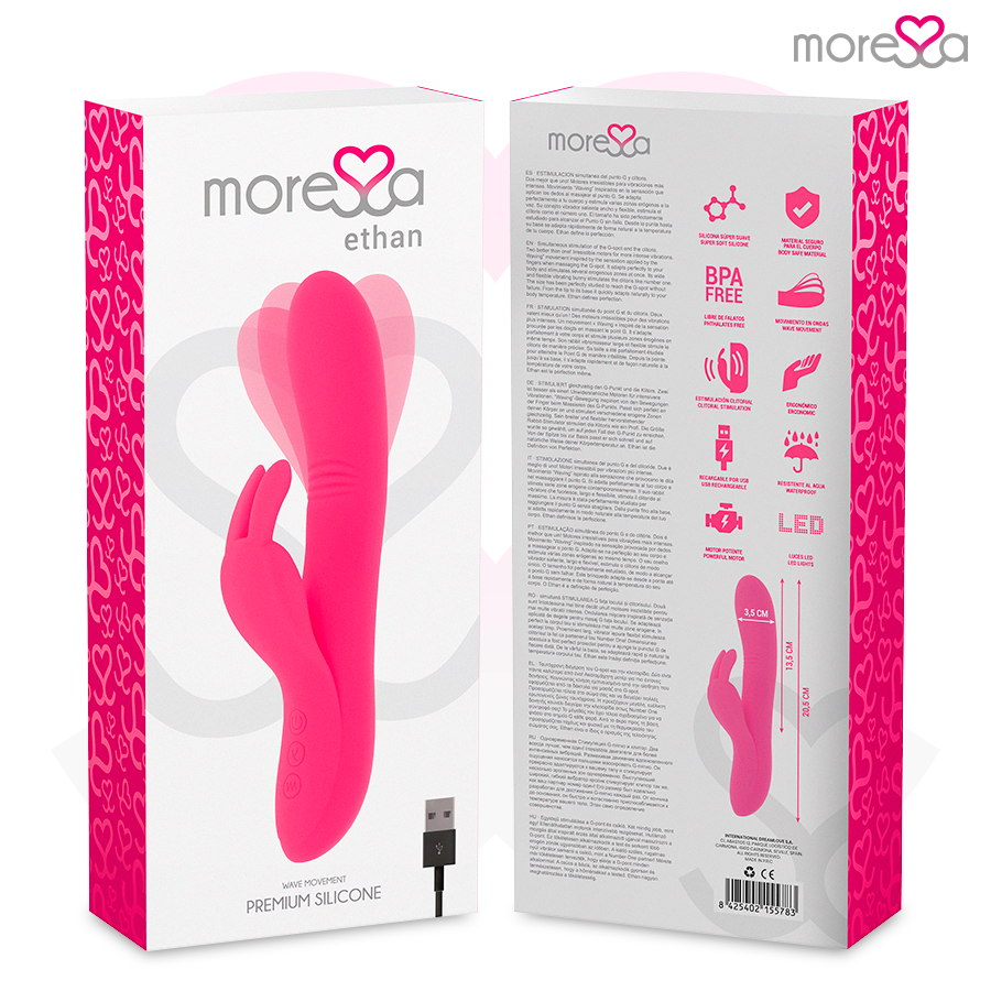 MORESSA - ETHAN PREMIUM RECHARGEABLE SILICONE