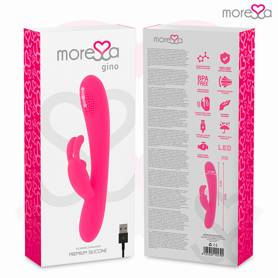 MORESSA - GINO PREMIUM SILICONE RECHARGEABLE - 7