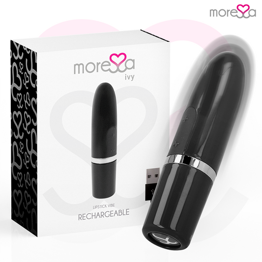 MORESSA - IVY VIBRATOR STIMULATOR TRAVEL BLACK - 1