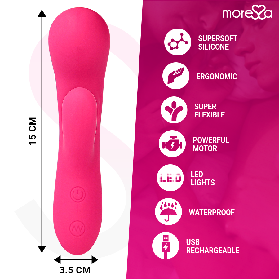 MORESSA - JERRY PREMIUM RECHARGEABLE SILICONE