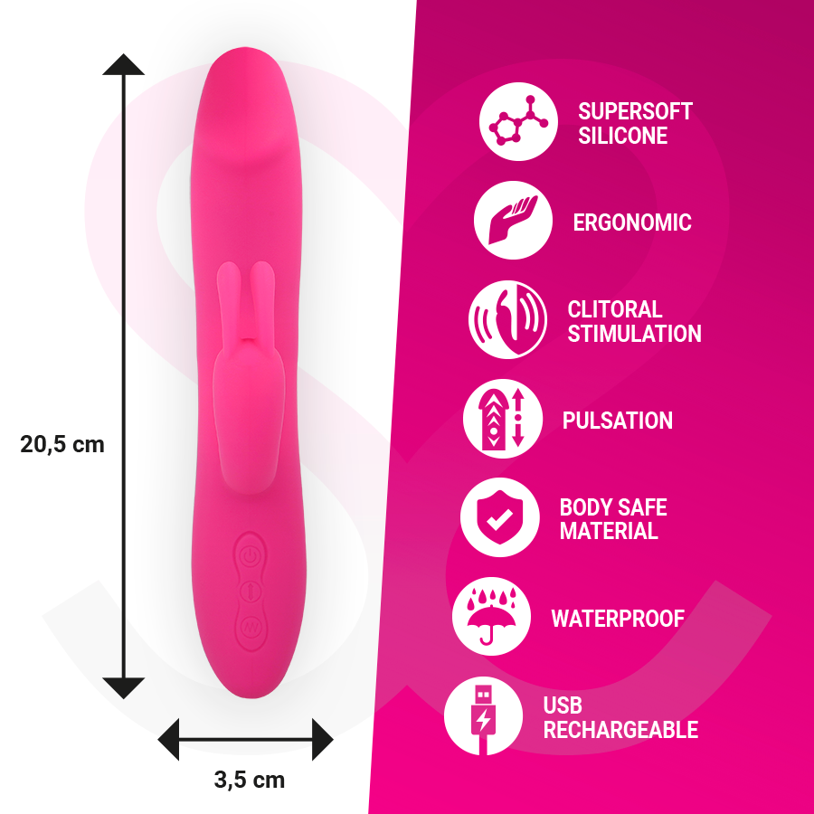 MORESSA - MOLLY PREMIUM RECHARGEABLE SILICONE