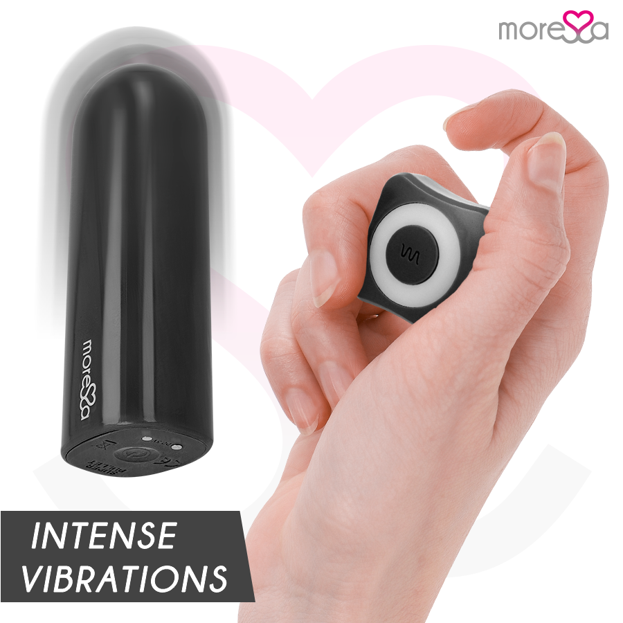 MORESSA - NIX VIBRATOR REMOTE CONTROL BLACK - 3