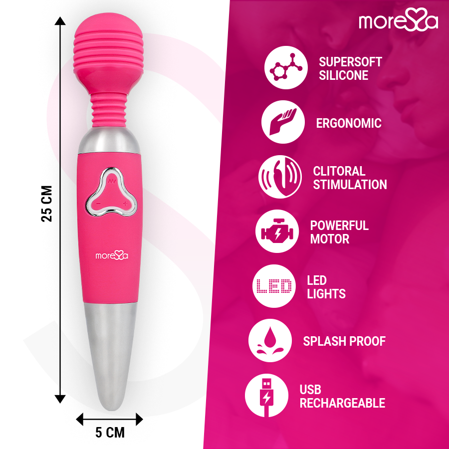 MORESSA - ODILON PREMIUM RECHARGEABLE SILICONE