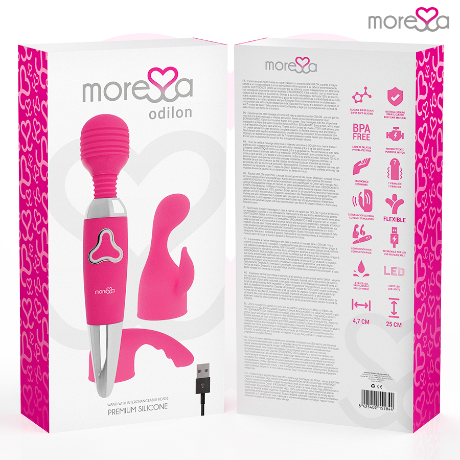 MORESSA - ODILON PREMIUM RECHARGEABLE SILICONE