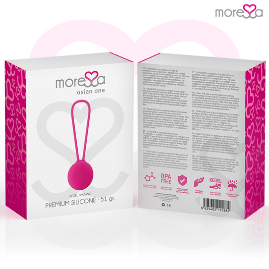 MORESSA - OSIAN ONE PREMIUM SILICONE ROSA - Secretroomsexyshop