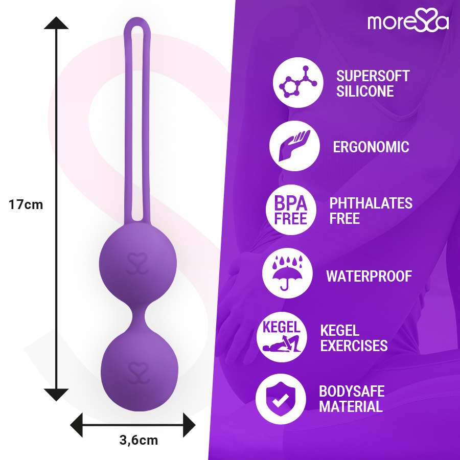 MORESSA - OSIAN TRE PREMIUM SILICONE LILAC