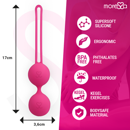 MORESSA - OSIAN TRE PREMIUM SILICONE PINK