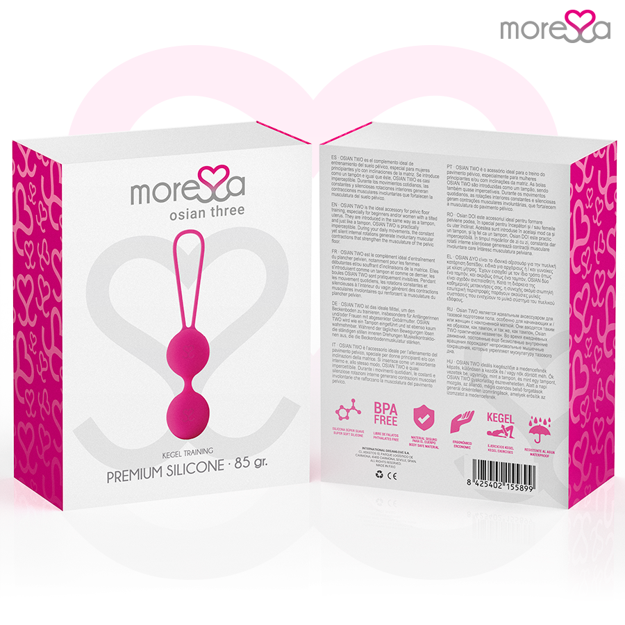 MORESSA - OSIAN TRE PREMIUM SILICONE PINK