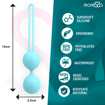 MORESSA - OSIAN DUE SILICONE PREMIUM TURQUOISE