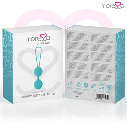 MORESSA - OSIAN DUE SILICONE PREMIUM TURQUOISE