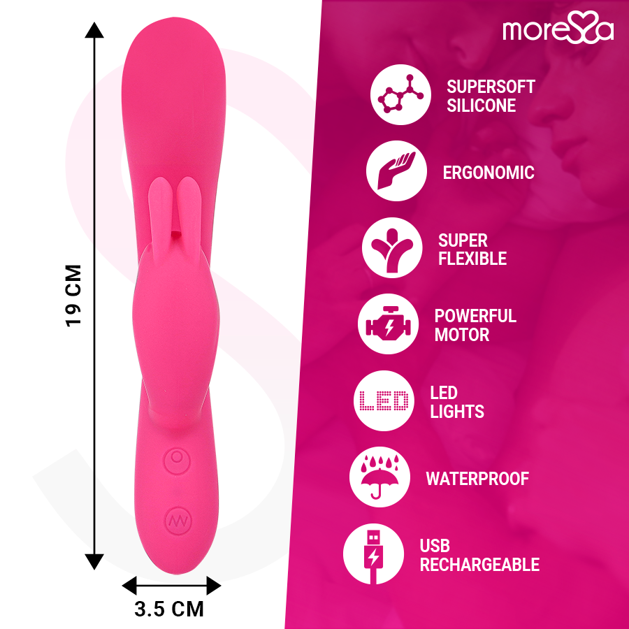 MORESSA - TELMO PREMIUM RECHARGEABLE SILICONE