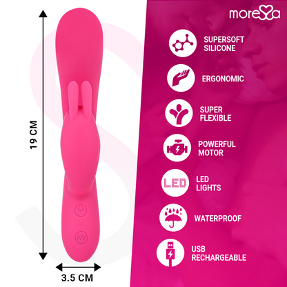 MORESSA - TELMO PREMIUM RECHARGEABLE SILICONE
