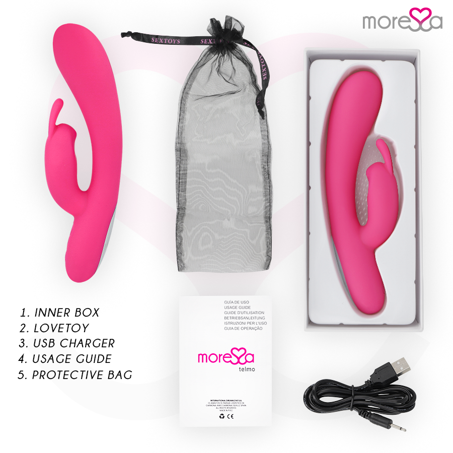 MORESSA - TELMO PREMIUM RECHARGEABLE SILICONE