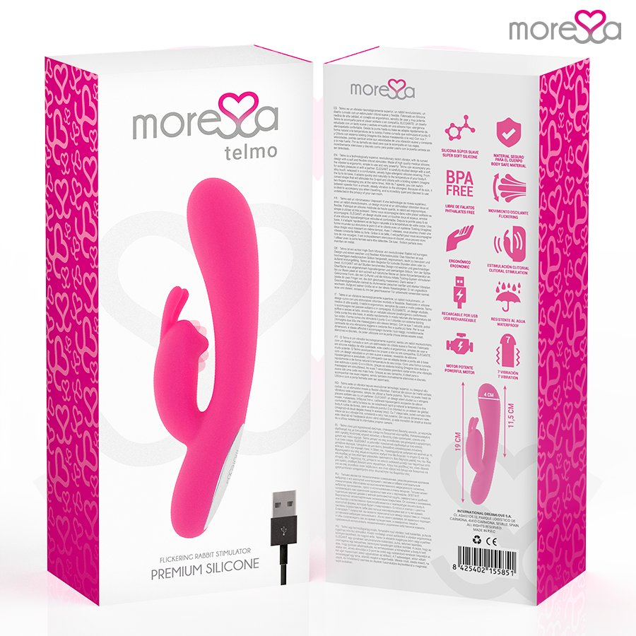 MORESSA - TELMO PREMIUM RECHARGEABLE SILICONE