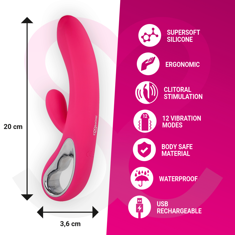 MORESSA - TROY PREMIUM SILICONE RECHARGEABLE - 4