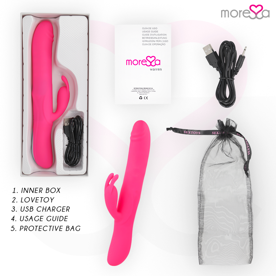 MORESSA - WARREN PREMIUM RECHARGEABLE SILICONE - 7