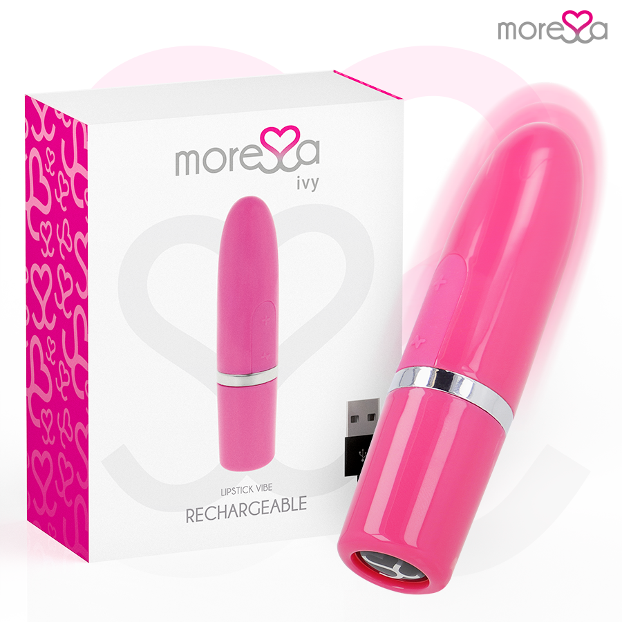 MORESSA - IVY VIBRATOR STIMULATOR TRAVEL PINK - 8