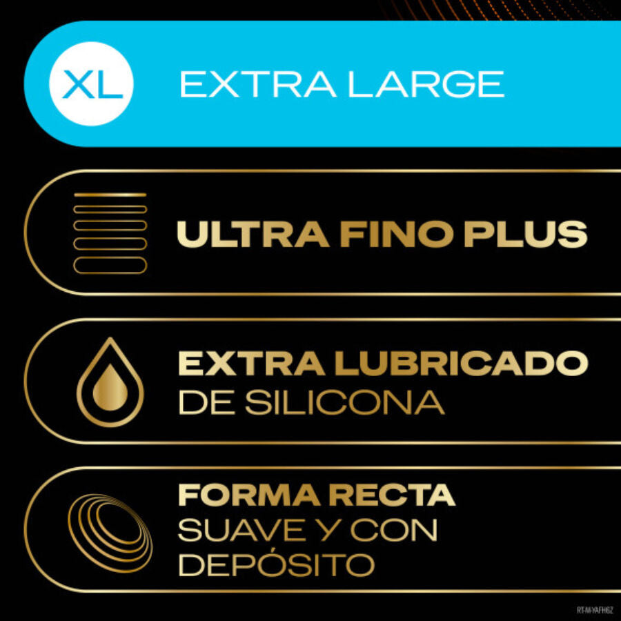 DUREX - TOTAL CONNECTION XL ULTRA FINE PLUS LATEX-FREE 10 UNITS