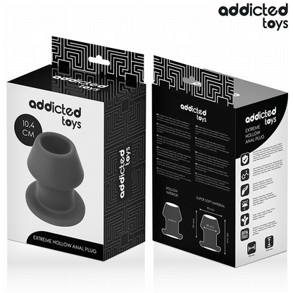 ADDICTED TOYS - EXTREME HOLLOW ANAL PLUG TAGLIA L 10,4 CM