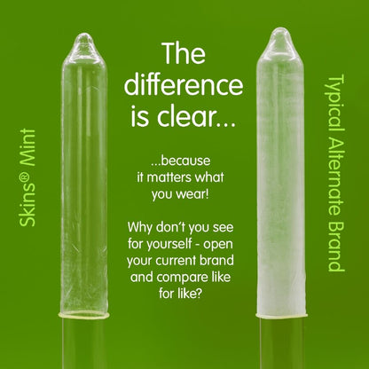 SKINS - PREMIUM MINT CONDOMS 4-PACK