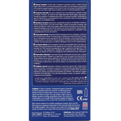 SKINS - PREMIUM NATURAL CONDOMS 16 PACK