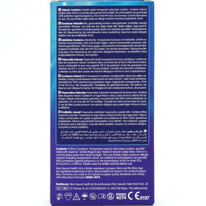 SKINS - PREMIUM NATURAL CONDOMS PACK OF 8