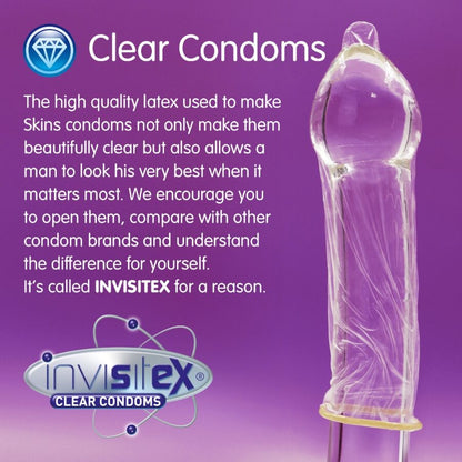 SKINS - EXTRA LARGE PREMIUM CONDOMS 16 PACK