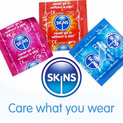 SKINS - ASSORTED PACK OF 8 PREMIUM CONDOMS